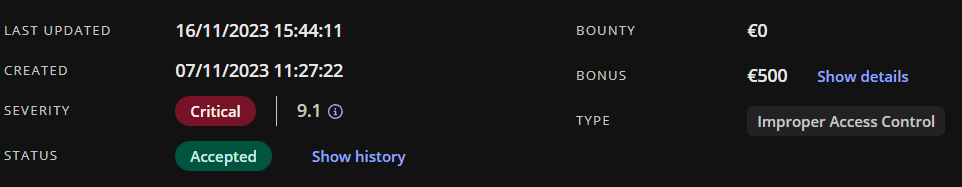 image de Broken Access Control lead to Full access to all Company Customers,users,infrastructure,employees ...